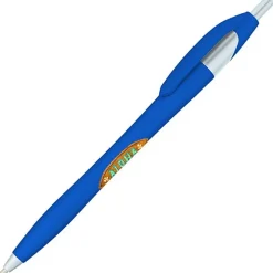 Javelin Soft Touch Pen - Metallic - Brights - Full Color