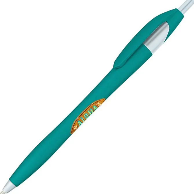 Javelin Soft Touch Pen - Metallic - Brights - Full Color