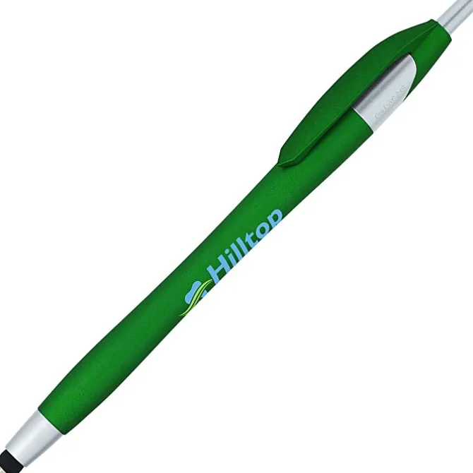 Javelin Soft Touch Stylus Pen - Metallic - Full Color