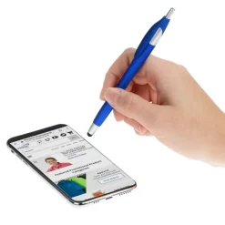 Javelin Soft Touch Stylus Pen - Metallic - Full Color