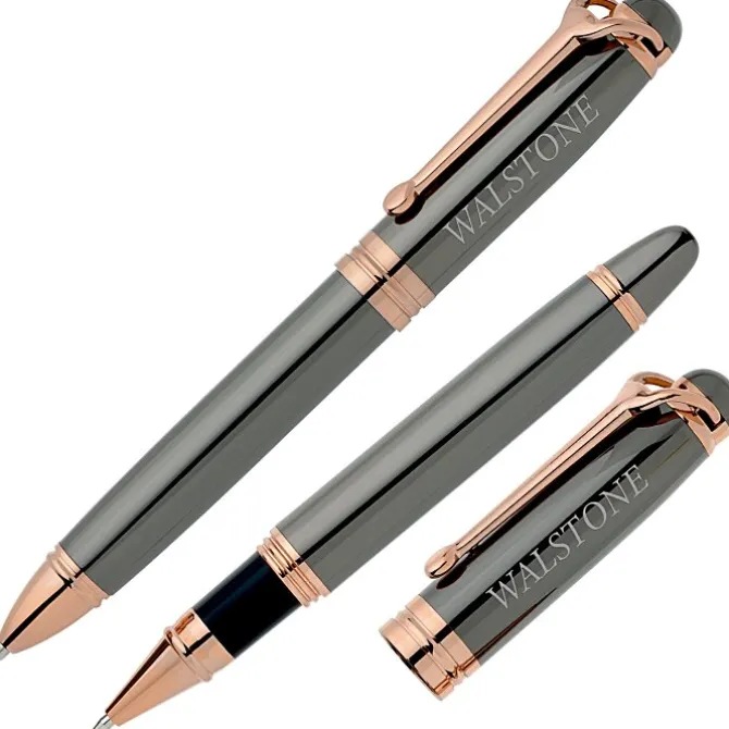 Jordan Twist Metal Pen and Rollerball Pen Set - 24 hr