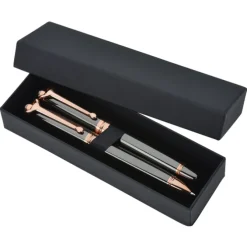 Jordan Twist Metal Pen and Rollerball Pen Set