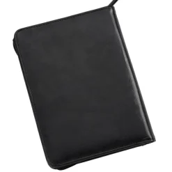 Junior Zippered Portfolio - Leather - 24 hr
