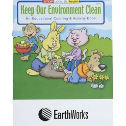 Keep Our Environment Clean Coloring Book