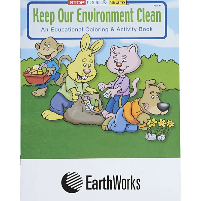 Keep Our Environment Clean Coloring Book - 24 hr