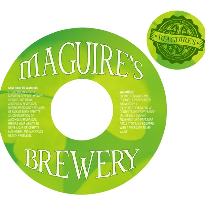 Keg Collar - Sticker