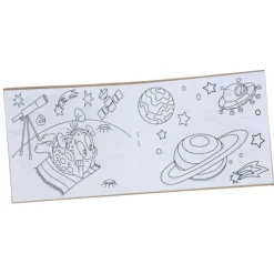 Kid's Coloring Book To-Go Set - Space - Full Color