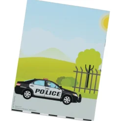 Kid's Reusable Sticker Activity Book - Police Station