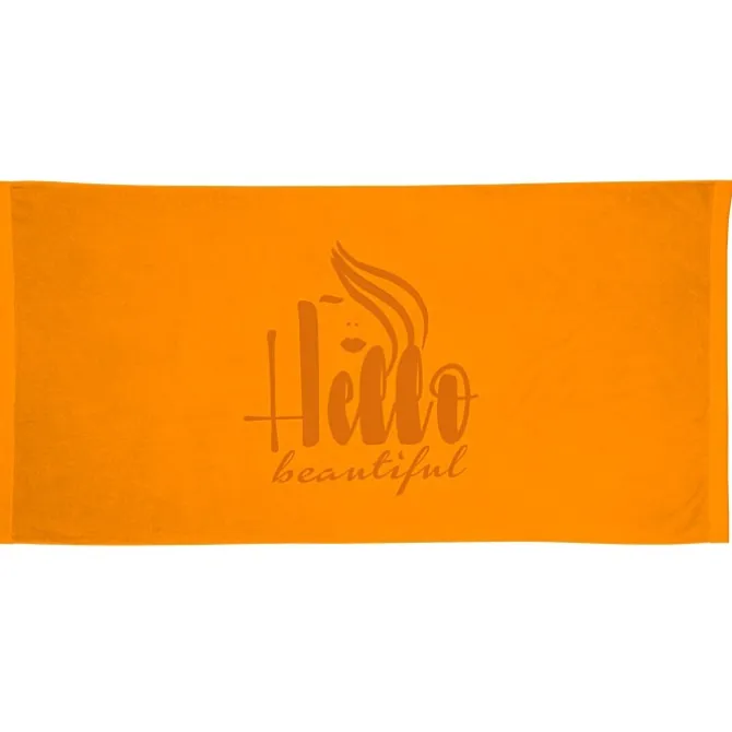 King Size Velour Beach Towel - Colors