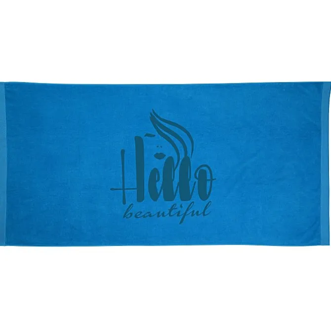 King Size Velour Beach Towel - Colors