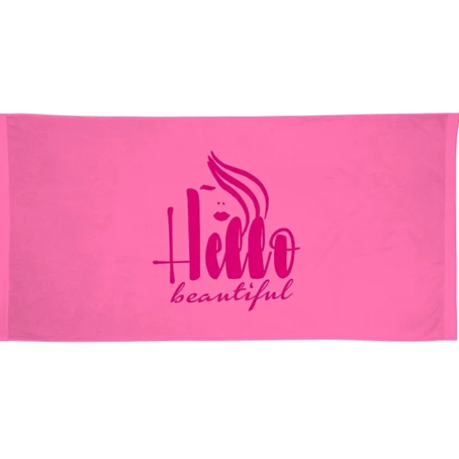 King Size Velour Beach Towel - Colors