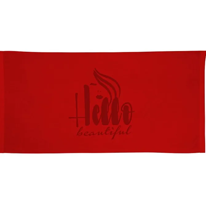 King Size Velour Beach Towel - Colors