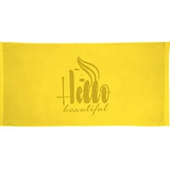 King Size Velour Beach Towel - Colors - 24 hr