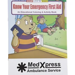 Know Your Emergency First Aid Coloring Book