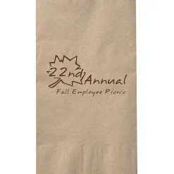 Kraft Dinner Napkin - 1-ply - Low Qty