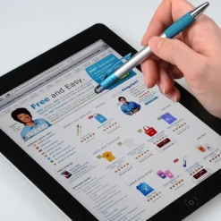 Krypton Stylus Pen - Silver - Full Color