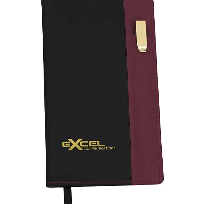 Lafayette Soft Cover Memo Book with Pen