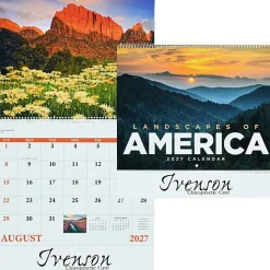 Landscapes of America Calendar - Spiral