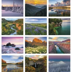 Landscapes of America Calendar - Window