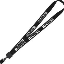 Lanyard - 7/8 inches - 32 inches - Large Metal Bulldog Clip - 24 hr