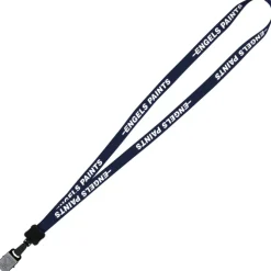 Lanyard - 5/8 inches - 34 inches - Large Metal Bulldog Clip - 24 hr