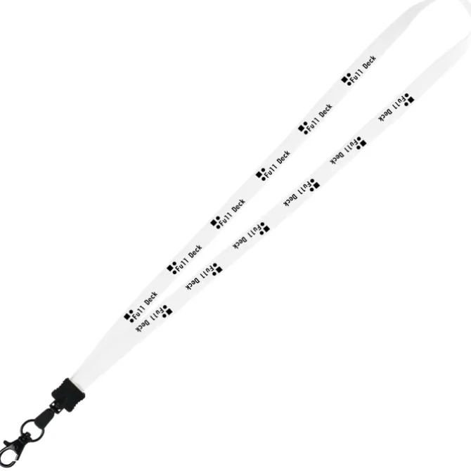 Lanyard - 5/8 inches - 32 inches - Metal Lobster Claw - 24 hr