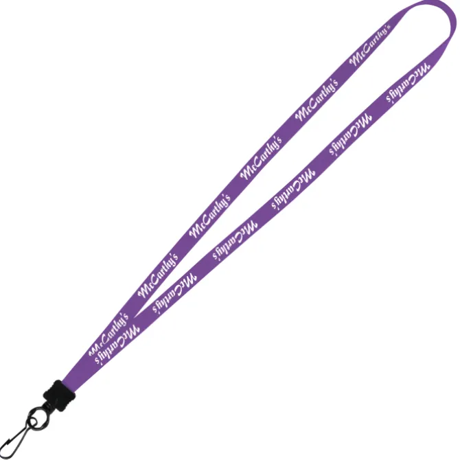Lanyard - 5/8 inches - 36 inches - Metal Swivel Snap Hook