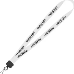 Lanyard - 7/8 inches - 32 inches - Metal Swivel Snap Hook - 24 hr