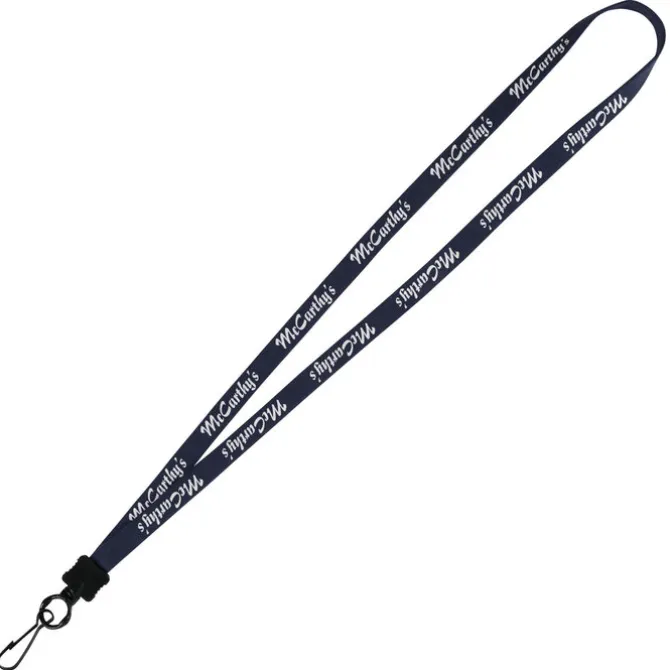 Lanyard - 5/8 inches - 34 inches - Metal Swivel Snap Hook - 24 hr