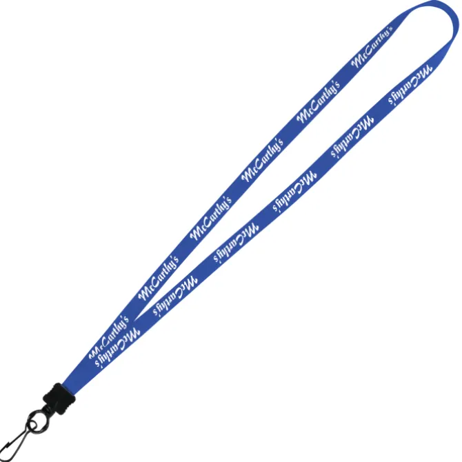 Lanyard - 5/8 inches - 34 inches - Metal Swivel Snap Hook - 24 hr