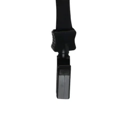 Lanyard - 5/8 inches - 34 inches - Plastic Bulldog Clip