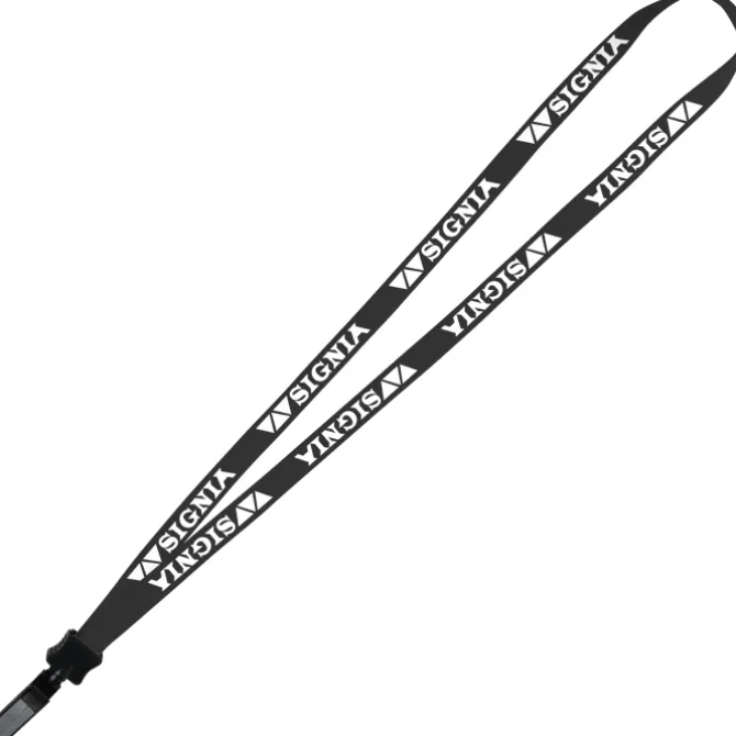 Lanyard - 5/8 inches - 36 inches - Plastic Bulldog Clip