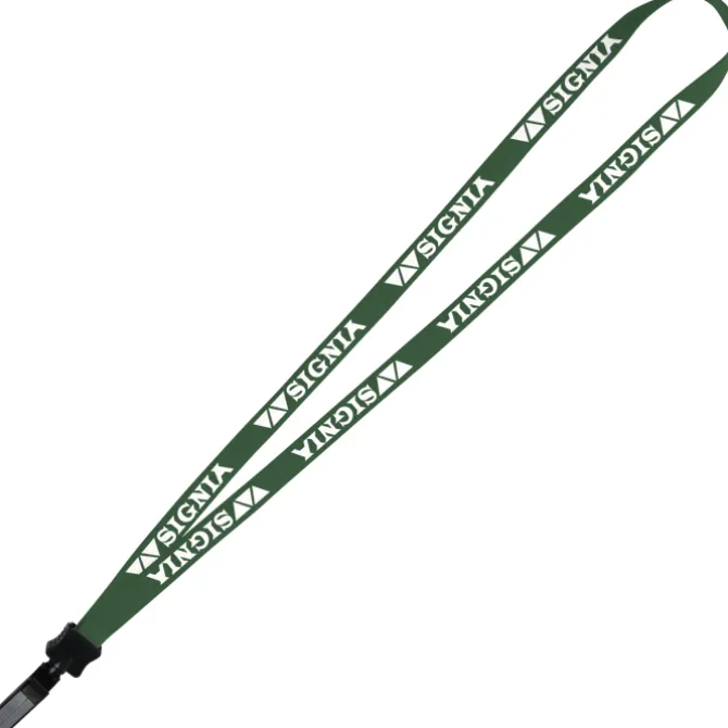 Lanyard - 5/8 inches - 36 inches - Plastic Bulldog Clip