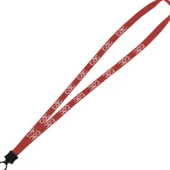 Lanyard - 5/8 inches - 32 inches - Plastic O-Ring - 24 hr