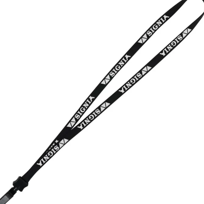 Lanyard - 5/8 inches - 36 inches - Plastic Bulldog Clip - 24 hr