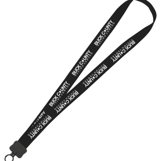 Lanyard - 7/8 inches - 32 inches - Plastic O-Ring - 24 hr
