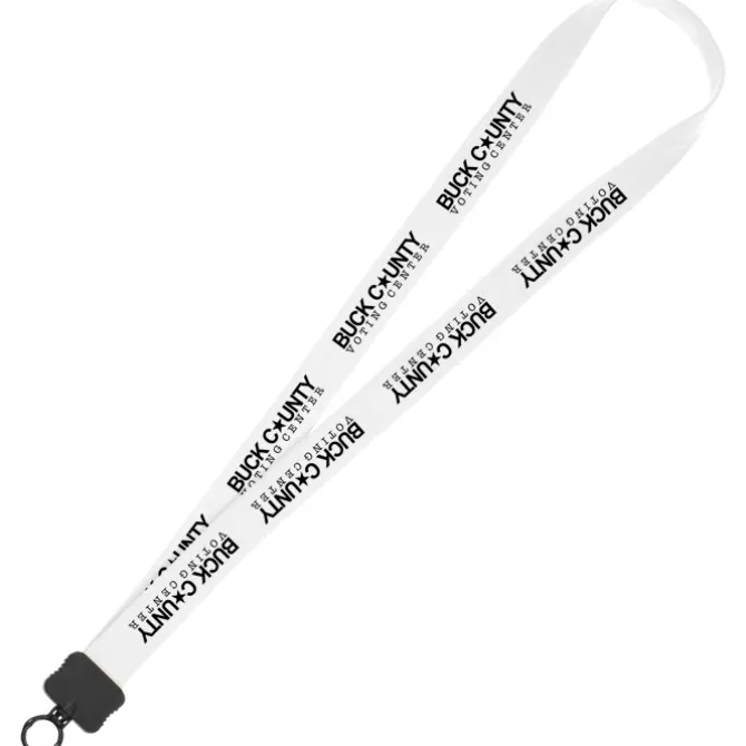 Lanyard - 7/8 inches - 32 inches - Plastic O-Ring - 24 hr