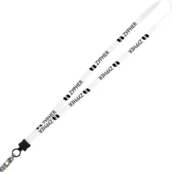 Lanyard - 5/8 inches - 32 inches - Snap with Metal Bulldog Clip