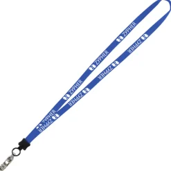 Lanyard - 5/8 inches - 34 inches - Snap with Metal Bulldog Clip