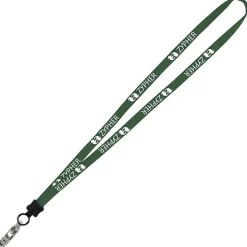Lanyard - 5/8 inches - 36 inches - Snap with Metal Bulldog Clip