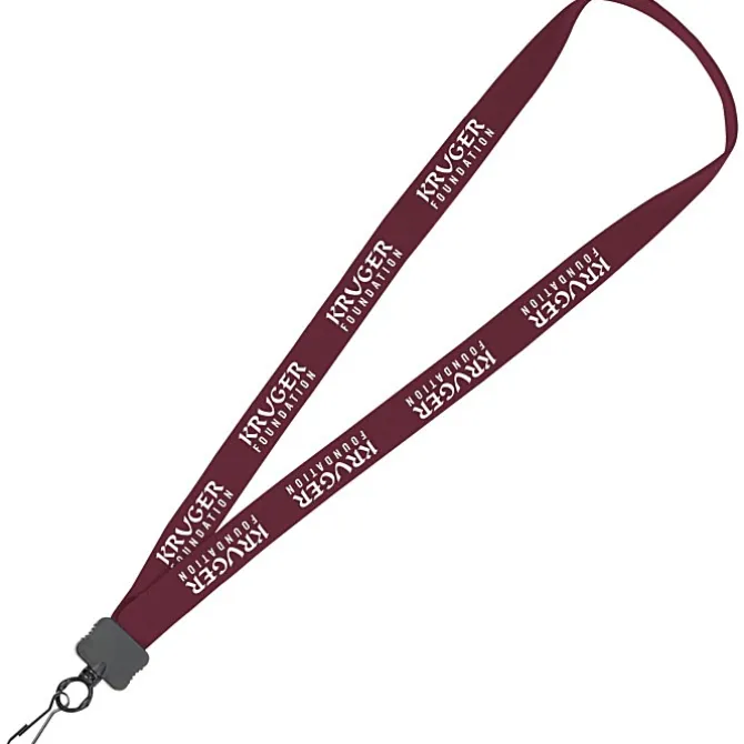 Lanyard - 7/8 inch - 34 inches - Metal Swivel Snap Hook