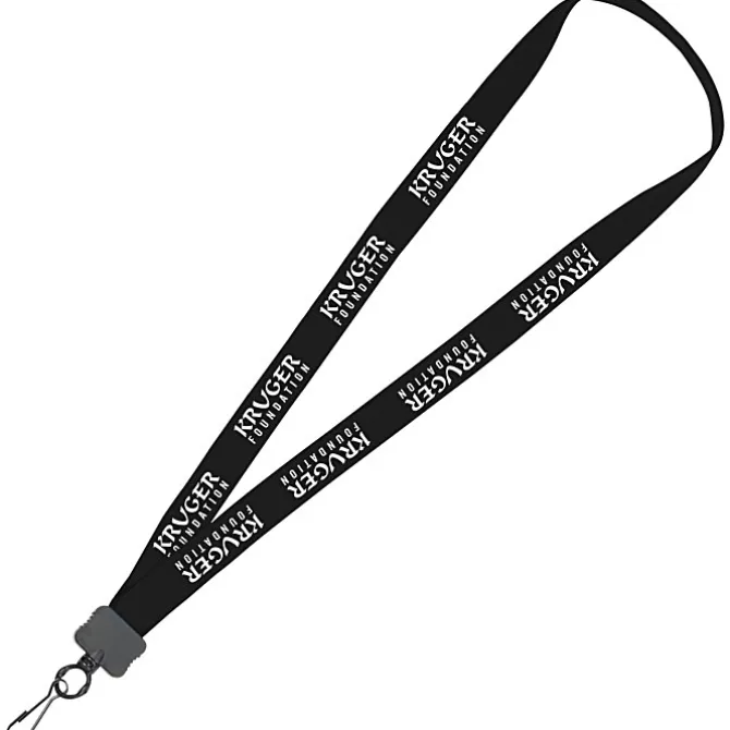 Lanyard - 7/8 inch - 34 inches - Metal Swivel Snap Hook