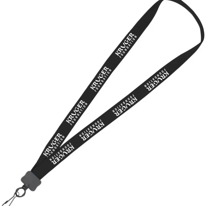 Lanyard - 7/8 inch - 34 inches - Metal Swivel Snap Hook - 24 hr