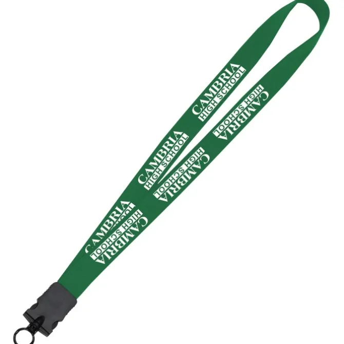 Lanyard - 7/8 inch - 34 inches - Snap Buckle Release