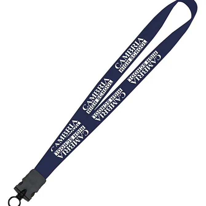 Lanyard - 7/8 inch - 34 inches - Snap Buckle Release - 24 hr