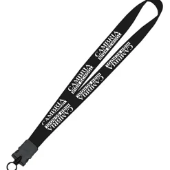Lanyard - 7/8 inch - 34 inches - Snap Buckle Release - 24 hr