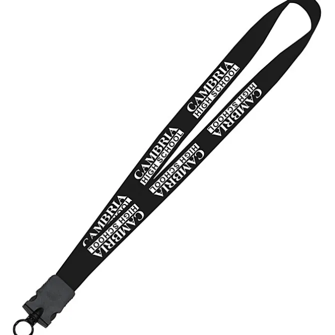 Lanyard - 7/8 inch - 34 inches - Snap Buckle Release - 24 hr