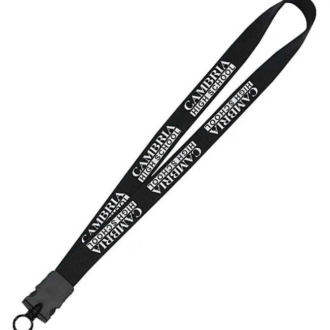 Lanyard - 7/8 inch - 34 inches - Snap Buckle Release - 24 hr