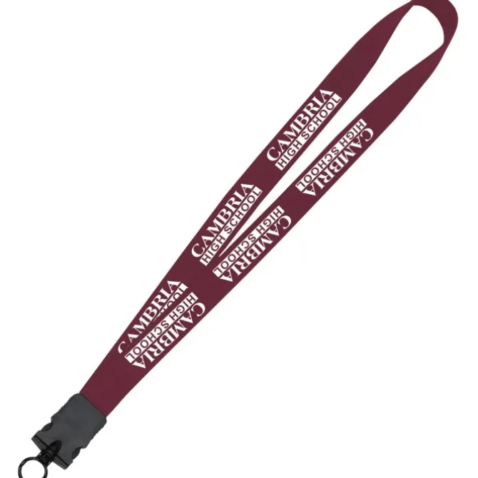 Lanyard - 7/8 inch - 36 inches - Snap Buckle Release