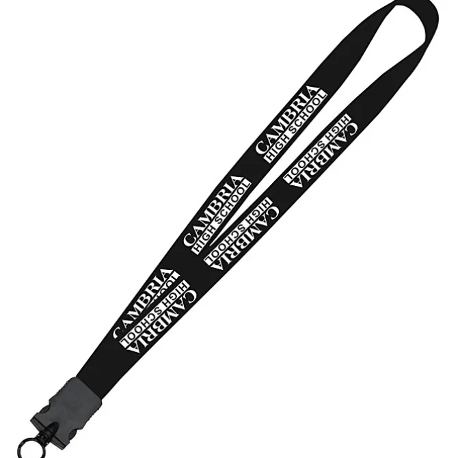 Lanyard - 7/8 inch - 36 inches - Snap Buckle Release - 24 hr
